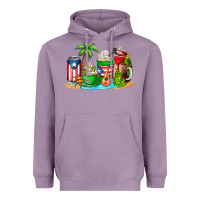 Lavender puerto rico coffee cups Heavyweight Hoodie - AdoDesignShop