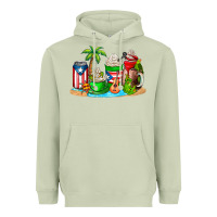 Matcha puerto rico coffee cups Heavyweight Hoodie - AdoDesignShop