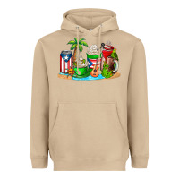 Mushroom puerto rico coffee cups Heavyweight Hoodie - AdoDesignShop