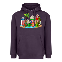 Plum puerto rico coffee cups Heavyweight Hoodie - AdoDesignShop