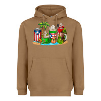 Toasted Coconut puerto rico coffee cups Heavyweight Hoodie - AdoDesignShop