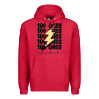 Cardinal 100 days of school Premium Hoodie - MaliasSmallBusiness