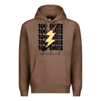 Chestnut 100 days of school Premium Hoodie - MaliasSmallBusiness