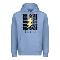 Colony Blue 100 days of school Premium Hoodie - MaliasSmallBusiness