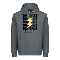 Rock 100 days of school Premium Hoodie - MaliasSmallBusiness