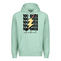 Seafoam 100 days of school Premium Hoodie - MaliasSmallBusiness
