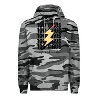 Slate Camo 100 days of school Premium Hoodie - MaliasSmallBusiness