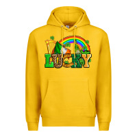 Lemon lucky with st patricks elements Premium Hoodie - AdoDesignShop