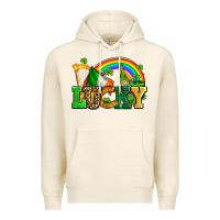 Tofu lucky with st patricks elements Premium Hoodie - AdoDesignShop