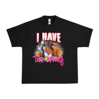Black I have two moods sneaker and heels Urban Heavy Tee - RanaPortraitStore