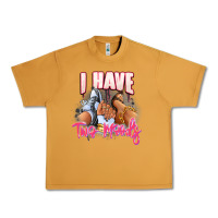 Peanut Butter I have two moods sneaker and heels Urban Heavy Tee - RanaPortraitStore
