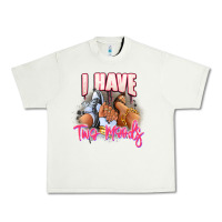 Pistachio I have two moods sneaker and heels Urban Heavy Tee - RanaPortraitStore