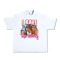 White I have two moods sneaker and heels Urban Heavy Tee - RanaPortraitStore