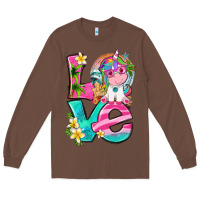 Chestnut love summer unicorn Long Sleeve Tee - texasbilliewilder