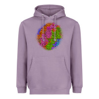 Lavender halloween leopard patch 5 Heavyweight Hoodie - BundleAndBundleShop