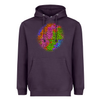 Plum halloween leopard patch 5 Heavyweight Hoodie - BundleAndBundleShop