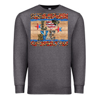 Charcoal Heather western usa soldier love tumbler Premium Sweatshirt - Artiststas