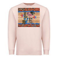 Pale Pink western usa soldier love tumbler Premium Sweatshirt - Artiststas