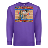 Purple western usa soldier love tumbler Premium Sweatshirt - Artiststas