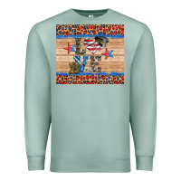 Seafoam western usa soldier love tumbler Premium Sweatshirt - Artiststas
