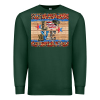 Sports Green western usa soldier love tumbler Premium Sweatshirt - Artiststas