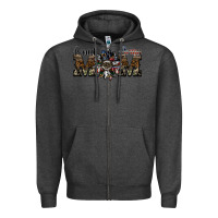 Charcoal Heather proud army mom Zipper Hoodie - SublimationCraftShop