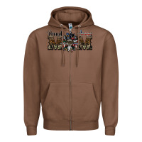 Chestnut proud army mom Zipper Hoodie - SublimationCraftShop