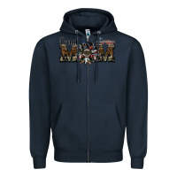 Navy proud army mom Zipper Hoodie - SublimationCraftShop