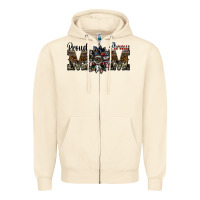 Sandshell proud army mom Zipper Hoodie - SublimationCraftShop