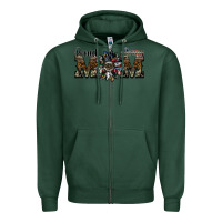 Sports Green proud army mom Zipper Hoodie - SublimationCraftShop