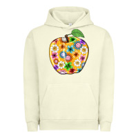 Pigment Pistachio colorful flora apple teacher Urban Hoodie - NancyCooperArtShop