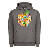 Pigment Tornado colorful flora apple teacher Urban Hoodie - NancyCooperArtShop