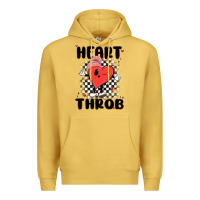 Antique Gold heart throb Premium Hoodie - MaliasSmallBusiness