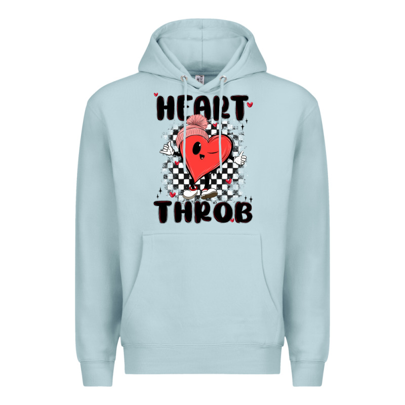 Heart Throb Premium Hoodie by MaliasSmallBusiness | Teevron
