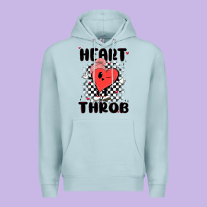 Heart Throb Premium Hoodie Designed By Maliassmallbusiness