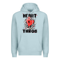 Blue Mist heart throb Premium Hoodie - MaliasSmallBusiness