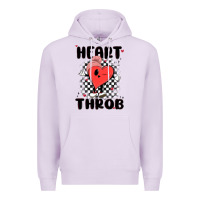 Lilac heart throb Premium Hoodie - MaliasSmallBusiness