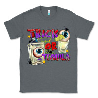 Charcoal Heather Trick or Tequila Classic Tee - texasbilliewilder