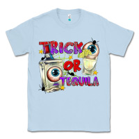 Dusty Blue Trick or Tequila Classic Tee - texasbilliewilder