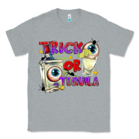 Heather Grey Trick or Tequila Classic Tee - texasbilliewilder