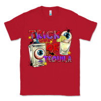 Red Trick or Tequila Classic Tee - texasbilliewilder