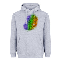 Heather Grey halloween leopard patch 4 Heavyweight Hoodie - BundleAndBundleShop