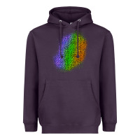 Plum halloween leopard patch 4 Heavyweight Hoodie - BundleAndBundleShop