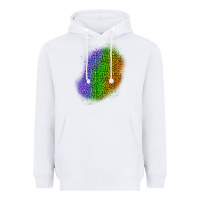 White halloween leopard patch 4 Heavyweight Hoodie - BundleAndBundleShop