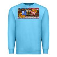 Ocean Blue soldier mom license  plate Premium Sweatshirt - Artiststas