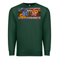 Sports Green soldier mom license  plate Premium Sweatshirt - Artiststas