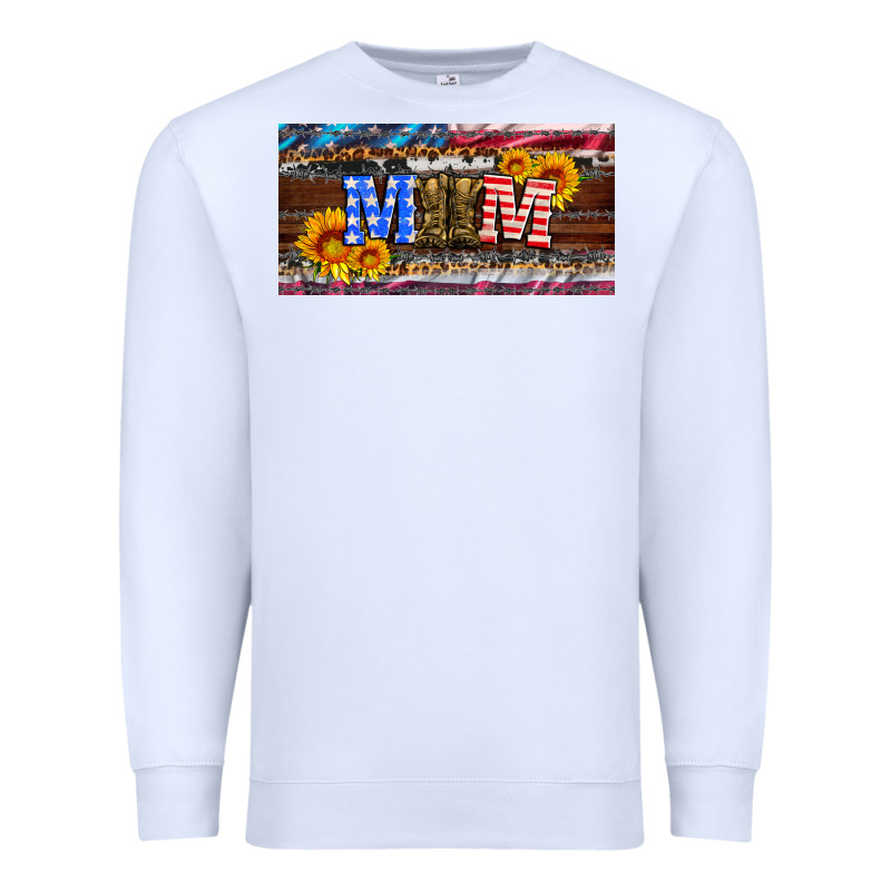 Soldier Mom License  Plate Premium Sweatshirt by Artiststas | Teevron