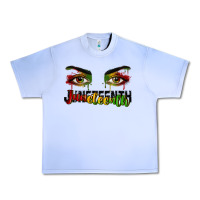 Grape Ice Juneteenth eyes Urban Heavy Tee - RanaPortraitStore