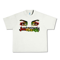 Pistachio Juneteenth eyes Urban Heavy Tee - RanaPortraitStore