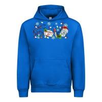 Cobalt christmas nurse Urban Hoodie - MaliasSmallBusiness